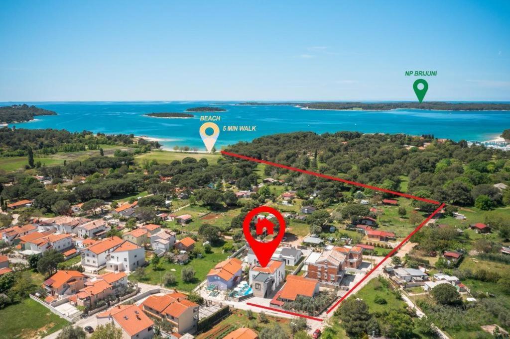 Studio Apartments Villa Valla - Free Bikes Фажана Экстерьер фото
